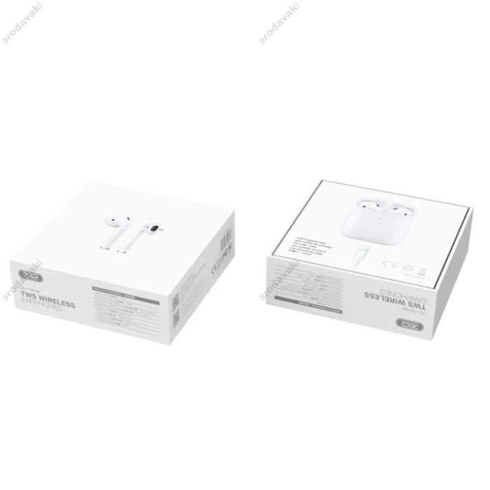 Бездротові Bluetooth навушники XO T2 Pods headset BT 5.3 White